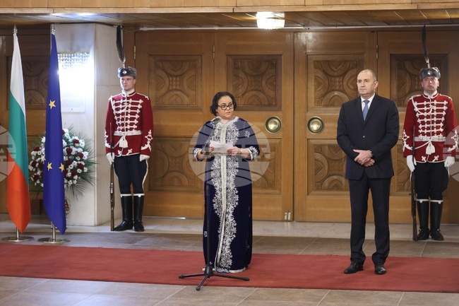 Президент - ръководители на дипломатически мисии - прием