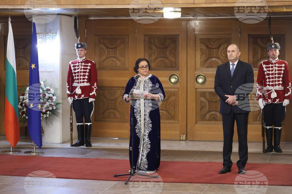 Президент - ръководители на дипломатически мисии - прием