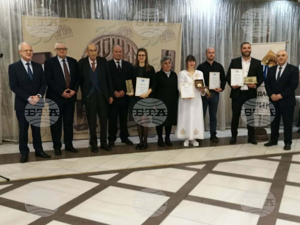 Наградите "Еврика" за 2024 година бяха връчени на тържествена церемония в НДК