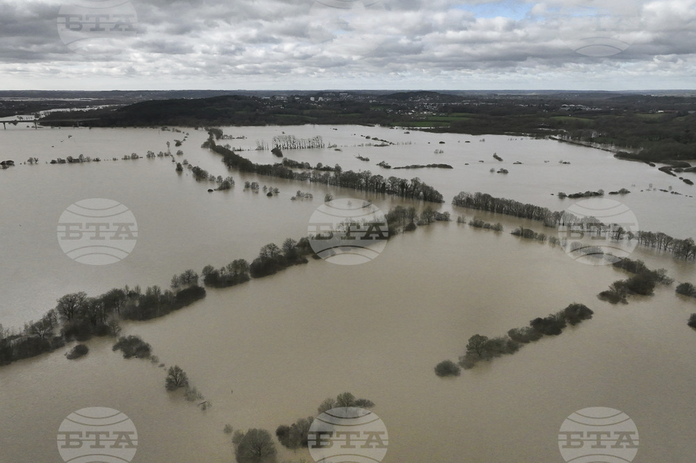 Части от Южна Франция бяха наводнени