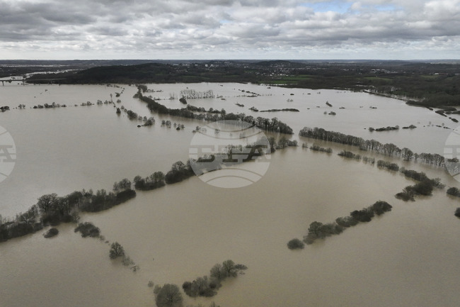 Части от Южна Франция бяха наводнени