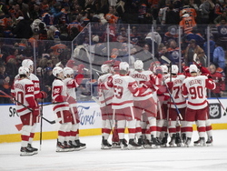 Red Wings Oilers Hockey