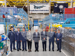 Българската делегация, водена от министър Атанас Запрянов, посети производствената база на „Локхийд Мартин“ в Грийнвил