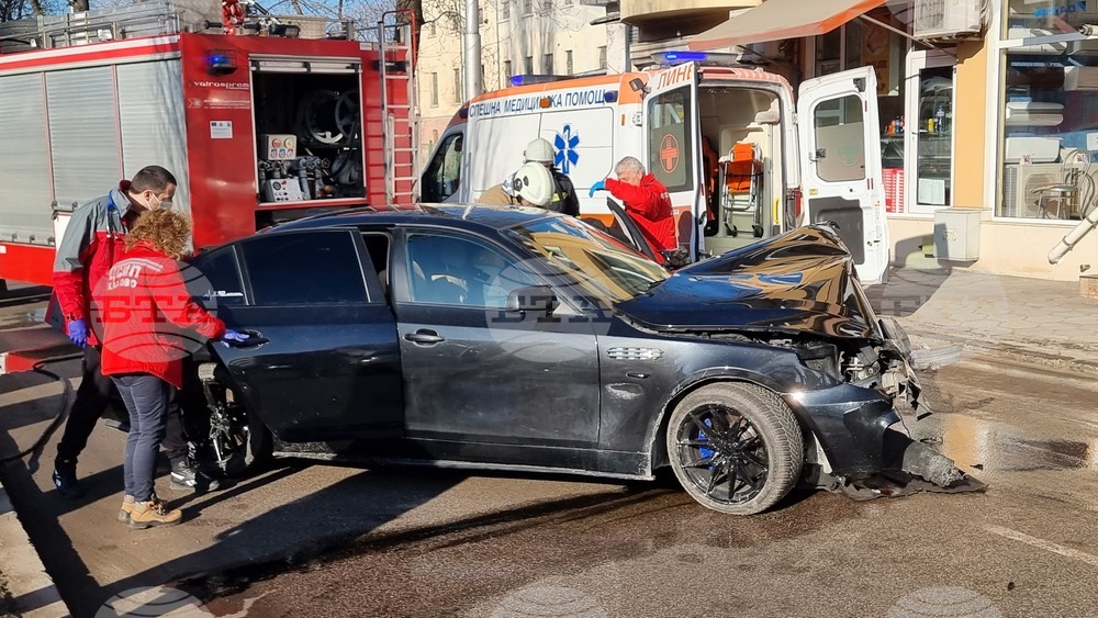 Хасково - катастрофа - пострадал