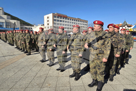Враца - новопостъпили военнослужещи - тържествена клетва
