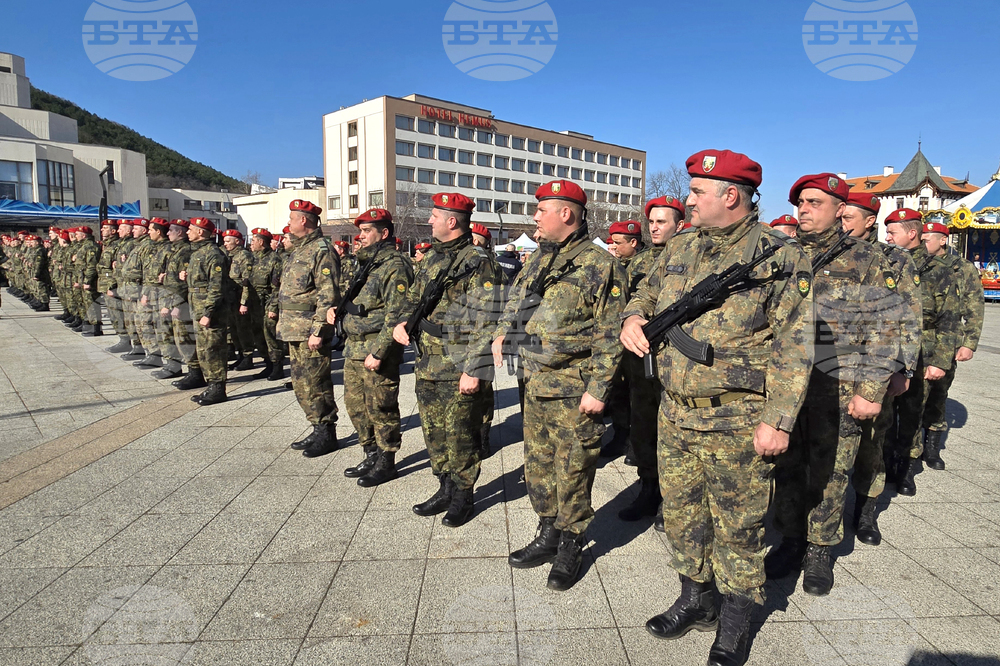 Враца - новопостъпили военнослужещи - тържествена клетва