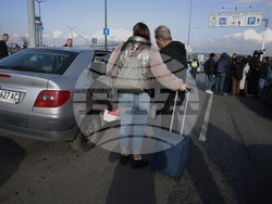 Летище - таксиметрови шофьори - протест