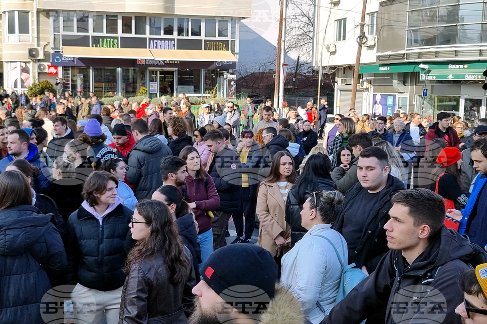 Република Северна Македония - граждани - протест
