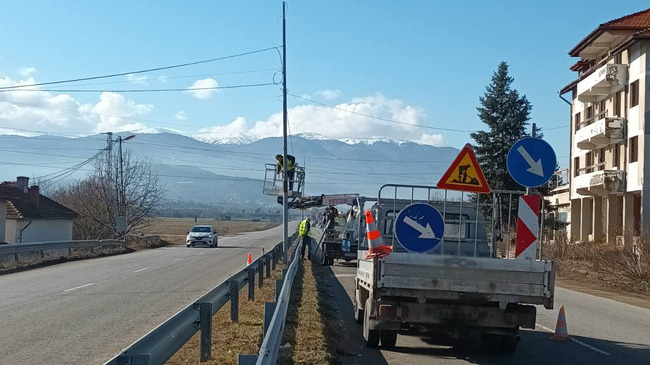 АПИ: Днес започва поставянето на предпазна мрежа на път I-6 Кюстендил - Ябълково