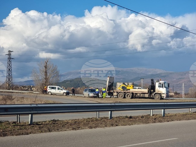 Започва поставянето на предпазна мрежа на пътя Кюстендил - Ябълково