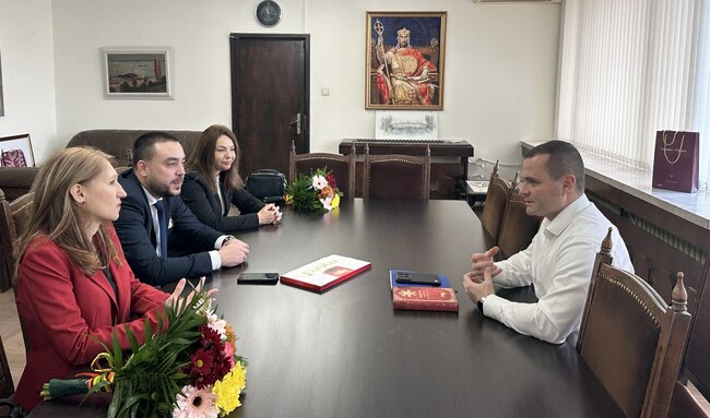 Община Русе: Кметът Пенчо Милков се срещна с новия изпълнителен директор на Българо-румънската търговска камара
