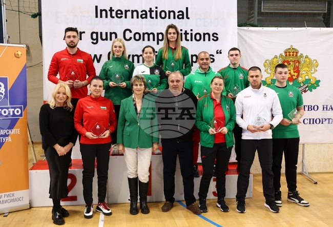 Антон Ризов остана втори във финала на пушка на турнира по спортна стрелба Гран При София 