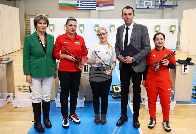Sports Minister Opens Grand Prix Sofia 2025 Shooting Tournament