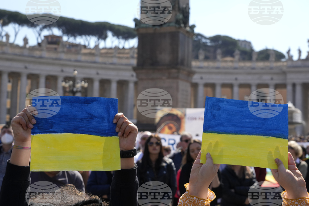 Папата остро осъди войната в Украйна
