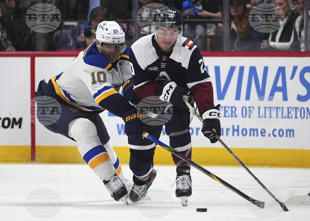 Колорадо спечели убедително дербито със Сейнт Луис в Централната дивизия на Националната хокейна лига