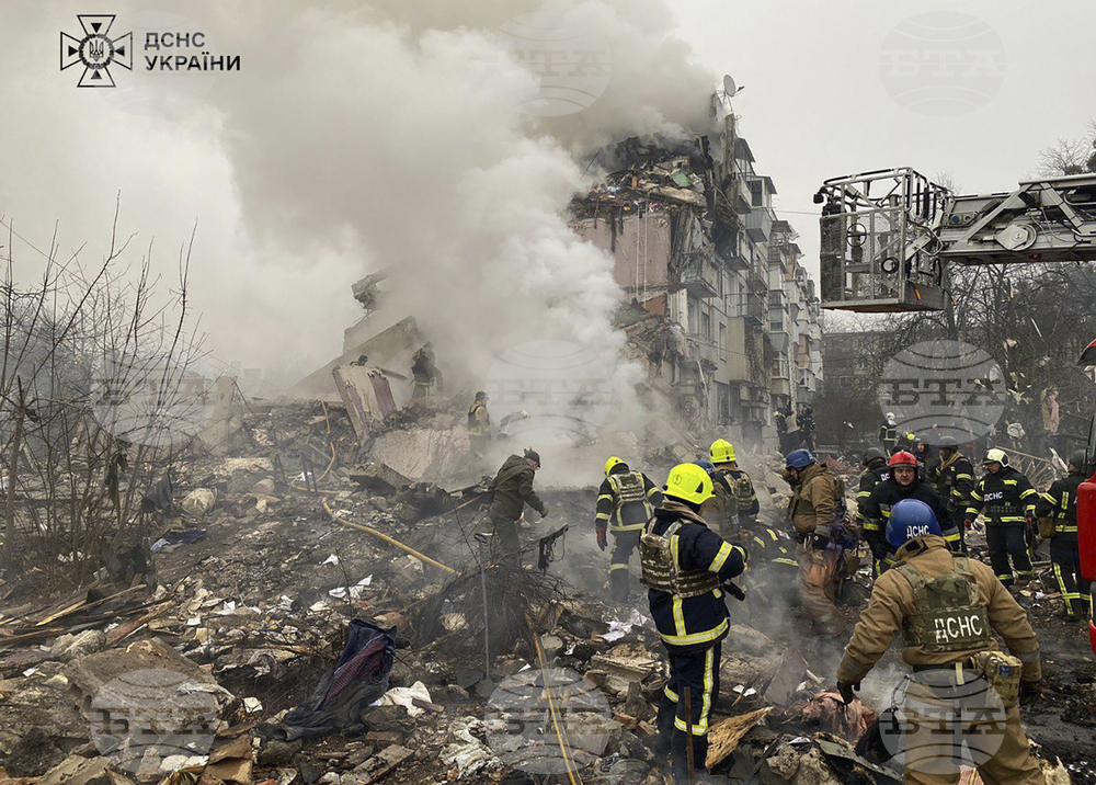 Руска атака с дронове повреди газови съоръжения в Полтавска област 