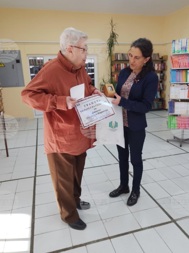 С над 500 прочетени книги Даниела Маринова е читател на годината на Регионалната библиотека в Разград