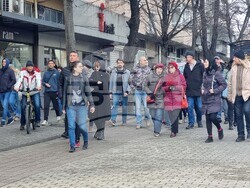 Варна - Морска градина - протест