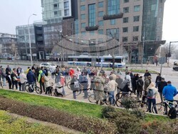 Варна - Морска градина - протест