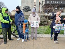 Варна - Морска градина - протест
