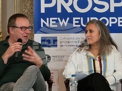 Народният театър е домакин на първата среща на 19 театрални институции, обединени от платформата Prospero New, снимки – Даниел Димитров/БТА