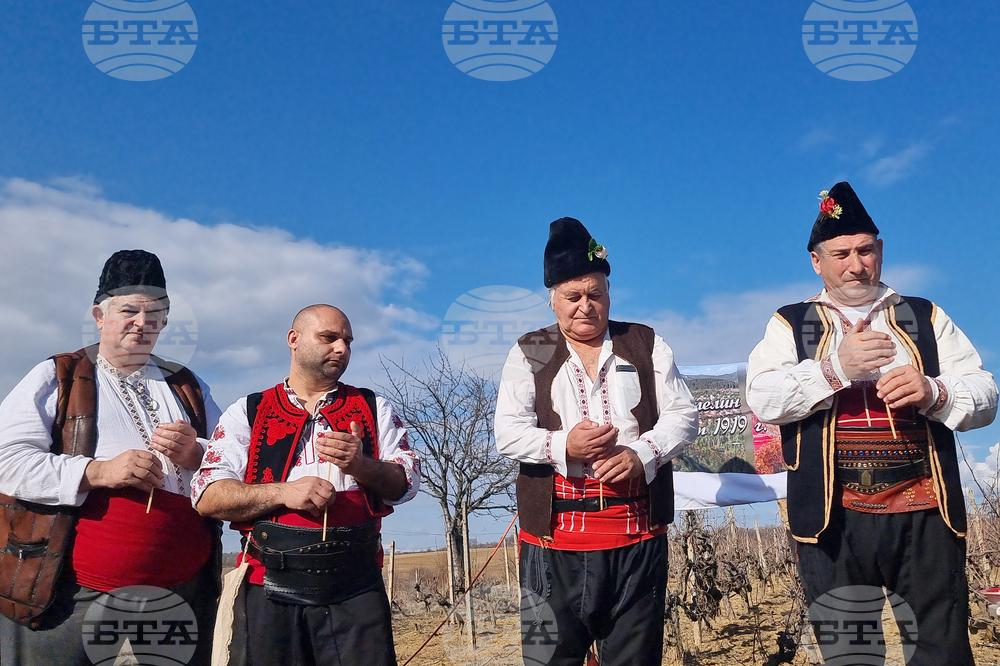 Село Змейово - празник на виното - Цар Трифон