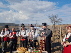 Село Змейово - празник на виното - Цар Трифон