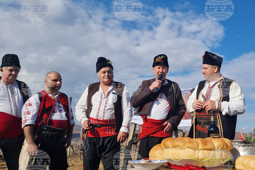 Село Змейово - празник на виното - Цар Трифон