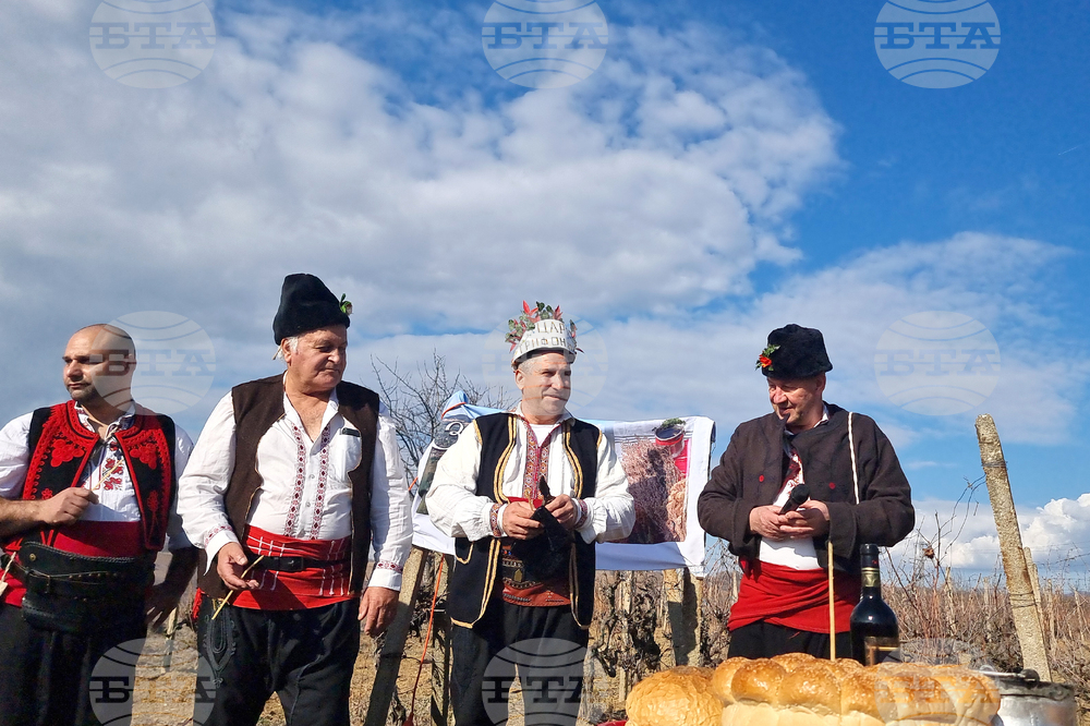 Село Змейово - празник на виното - Цар Трифон