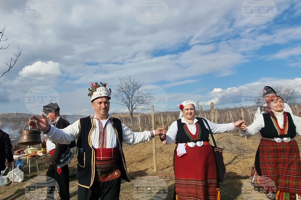 Село Змейово - празник на виното - Цар Трифон