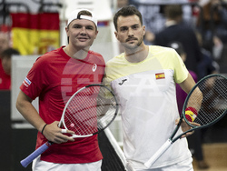 Switzerland Spain Tennis Davis Cup