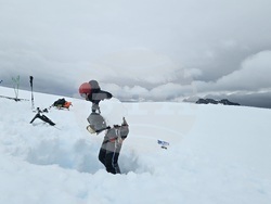 Антарктида - движение на ледниците - измервания 
