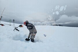 Антарктида - движение на ледниците - измервания 