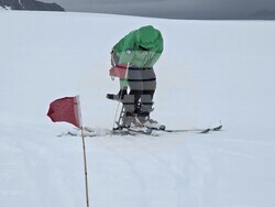 Антарктида - движение на ледниците - измервания 