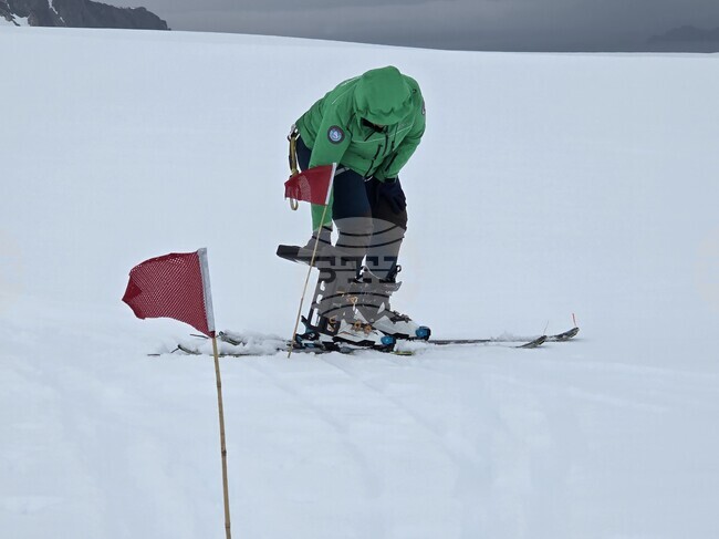 Антарктида - движение на ледниците - измервания 
