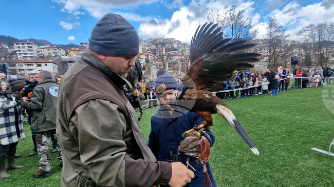 Десетки смолянчани отбелязаха празника на соколарите 