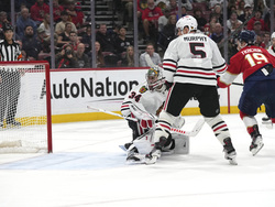 Blackhawks Panthers Hockey