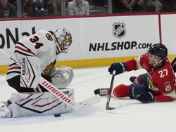 Blackhawks Panthers Hockey