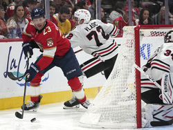 Blackhawks Panthers Hockey