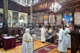 Ямбол - храм „Св. Георги Победоносец” - света литургия за празника Сретение Господне