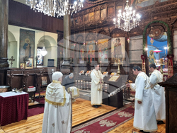 Ямбол - храм „Св. Георги Победоносец” - света литургия за празника Сретение Господне