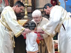 Ямбол - храм „Св. Георги Победоносец” - света литургия за празника Сретение Господне