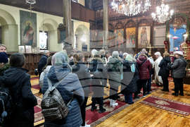 Ямбол - храм „Св. Георги Победоносец” - света литургия за празника Сретение Господне