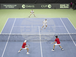 Switzerland Spain Tennis Davis Cup