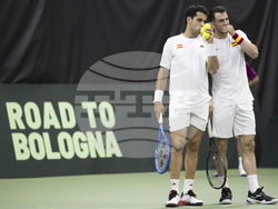 Switzerland Spain Tennis Davis Cup
