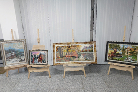 Национален пресклуб на БТА Анкара - гоблени - изложба 