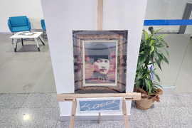 Национален пресклуб на БТА Анкара - гоблени - изложба 