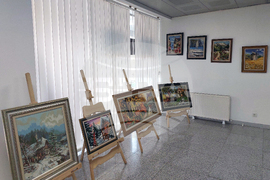 Национален пресклуб на БТА Анкара - гоблени - изложба 