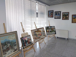 Национален пресклуб на БТА Анкара - гоблени - изложба 