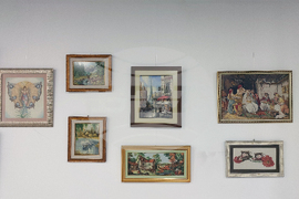 Национален пресклуб на БТА Анкара - гоблени - изложба 